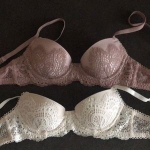 2 Victoria’s Secret Bras, NEW, 30A/B65